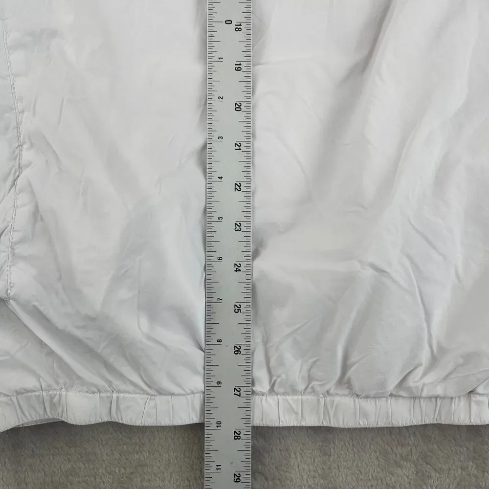 Billionaire Boys Club Men Blast Jacket‎ Men Large White Pullover Zip Pockets
